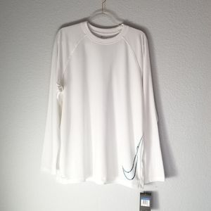 Nike long sleeve DRI-FIT UPF 40+ Rash Guard